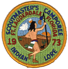 1973 Camporee patch