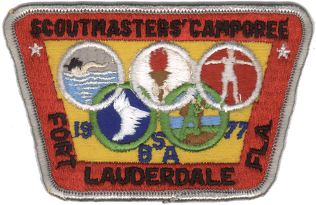 1977 camporee patch