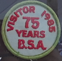 1985 visitor patch
