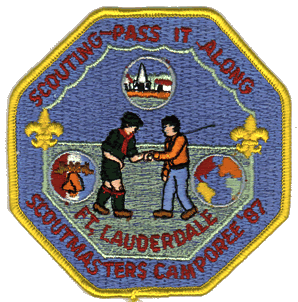 1987 camporee patch