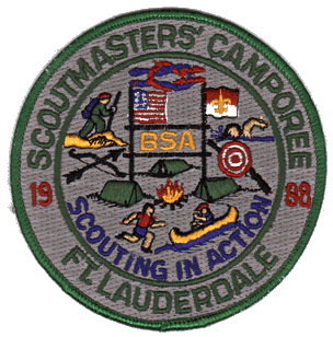1988 Camporee patch