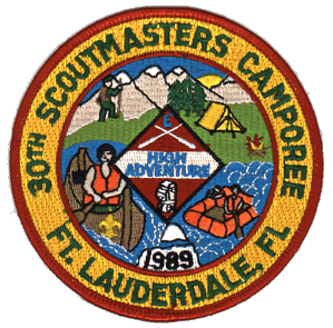 1989 camporee patch