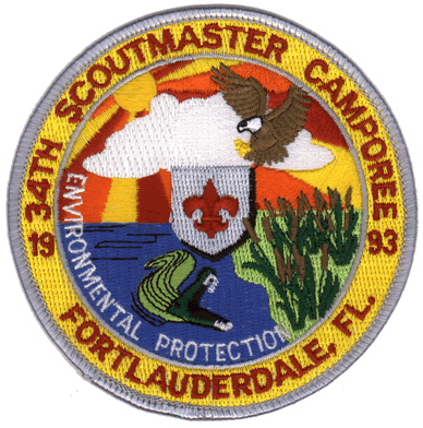 1993 camporee patch