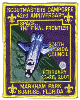 2001 camporee patch