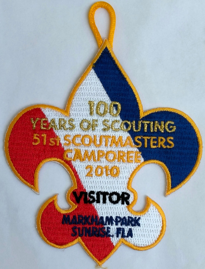 2010 Scoutmasters Camporee visitor patch