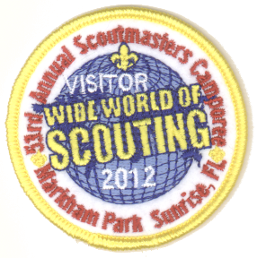 2012 visitor patch