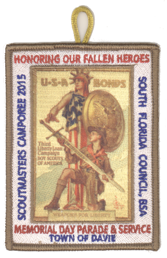 2015 Memorial Day patch