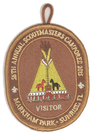 2015 visitor patch